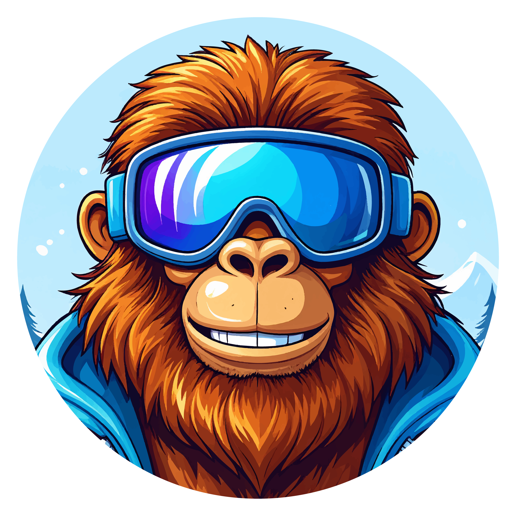 Bigfoot Sticker
